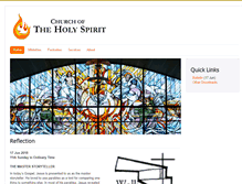 Tablet Screenshot of holyspirit.sg