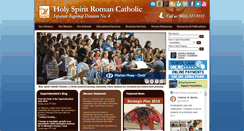 Desktop Screenshot of holyspirit.ab.ca